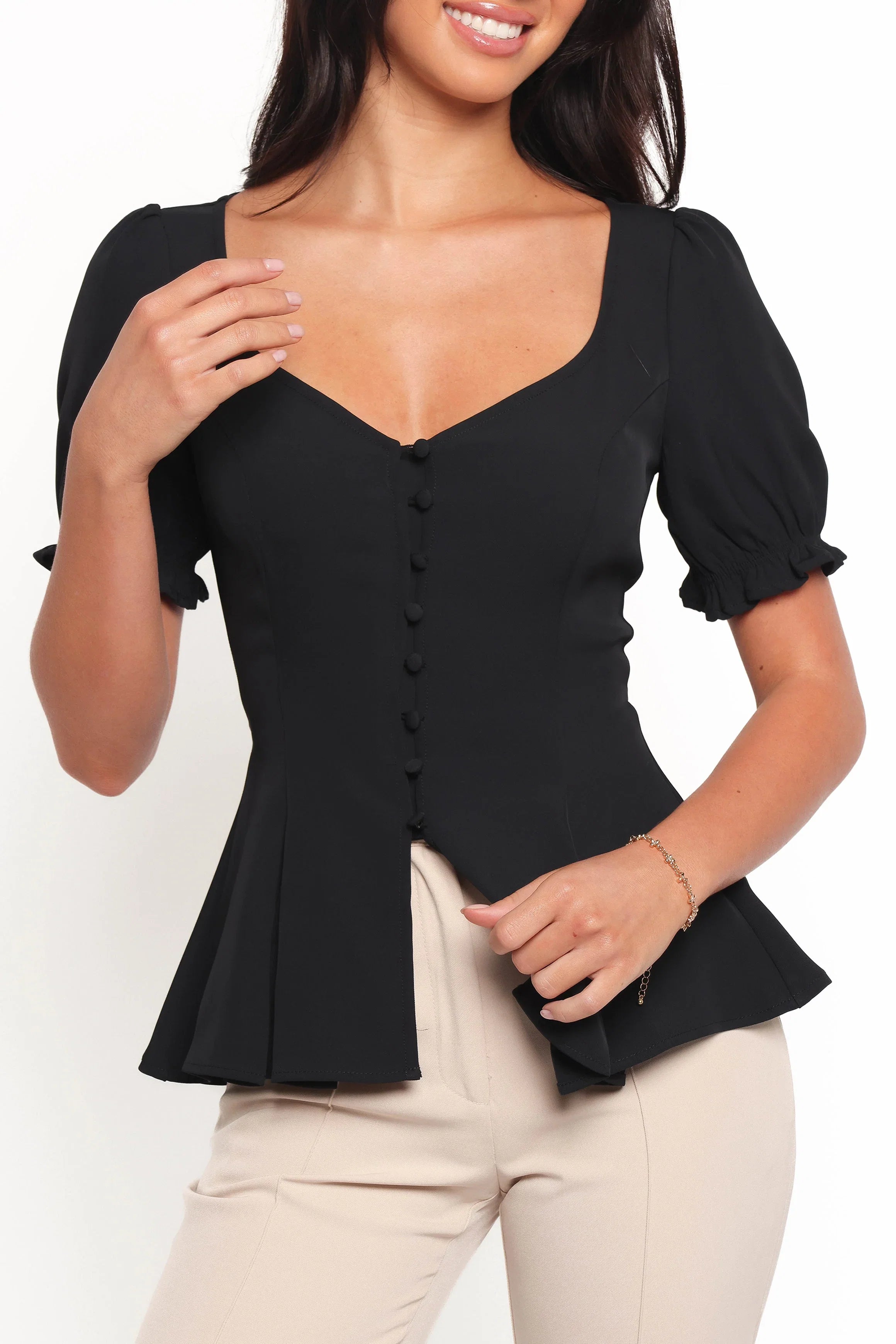 Kameran Top Black