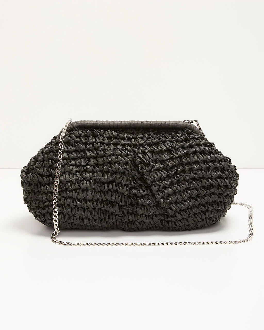Poolside Straw Pouch Clutch