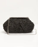 Poolside Straw Pouch Clutch