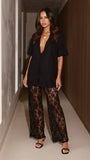 Baxter Pant Black Lace