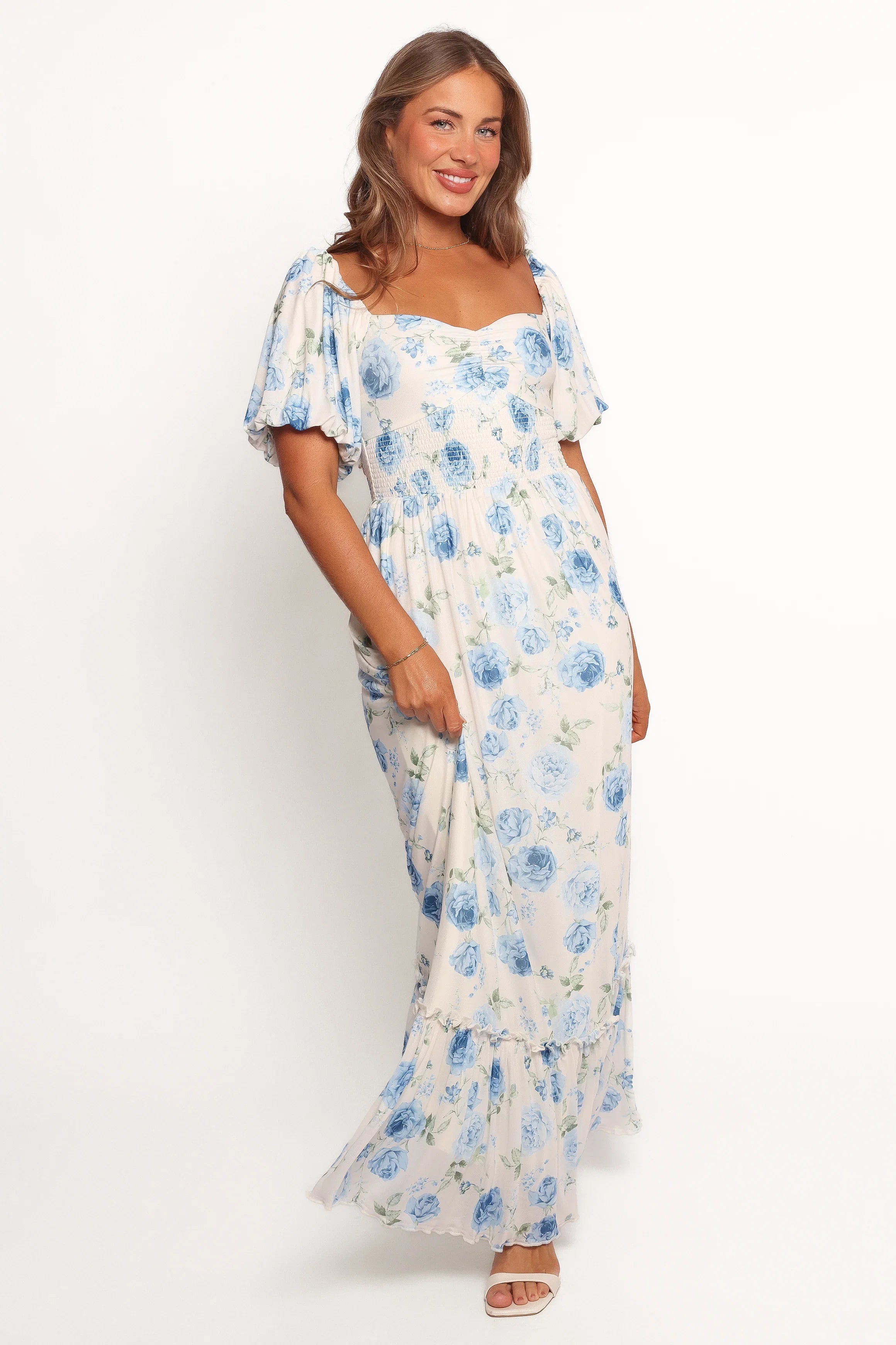 Devon Maxi Short Sleeve Dress Summer Song