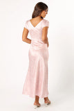 Benton Slip Maxi Dress Pink Floral
