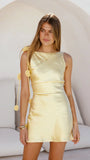 Charlise Mini Dress Yellow