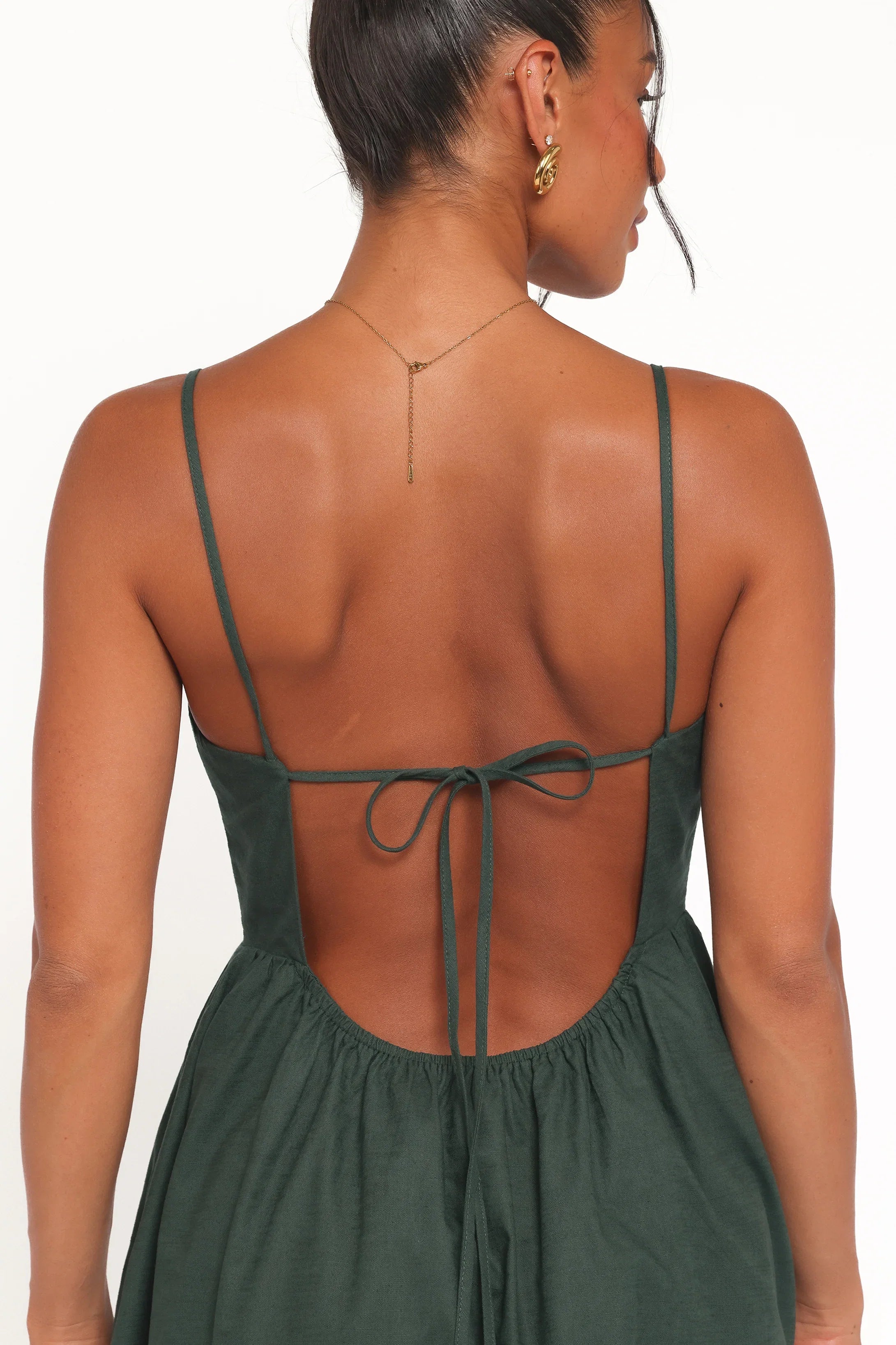 Savannah Maxi Dress Forest Green