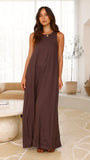 Darcy Maxi Dress Chocolate