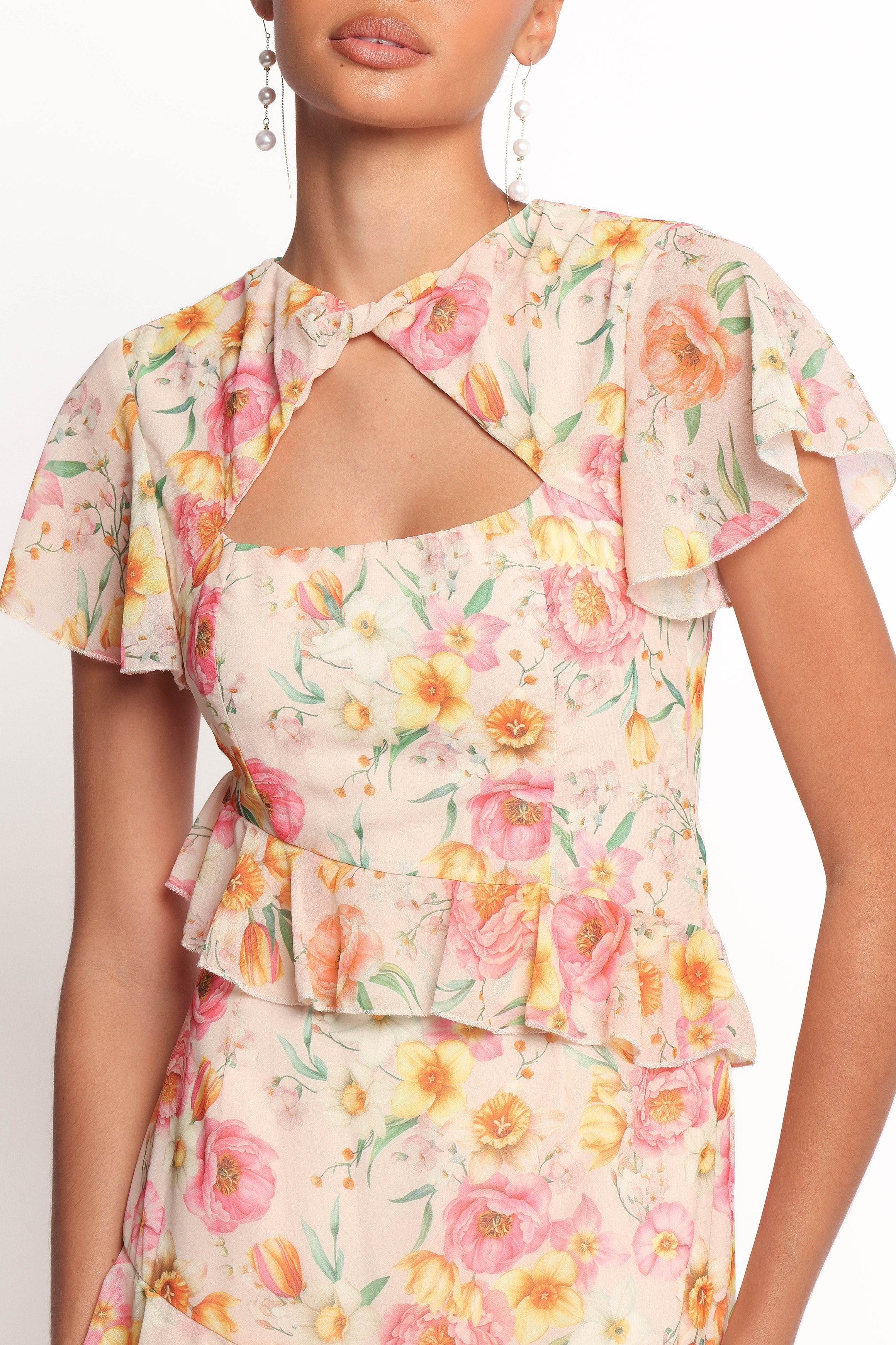 Leila Maxi Dress Peony