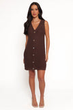 Luan Mini Dress Chocolate