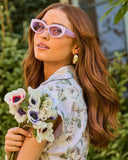 Breslin Cat Eye Sunglasses