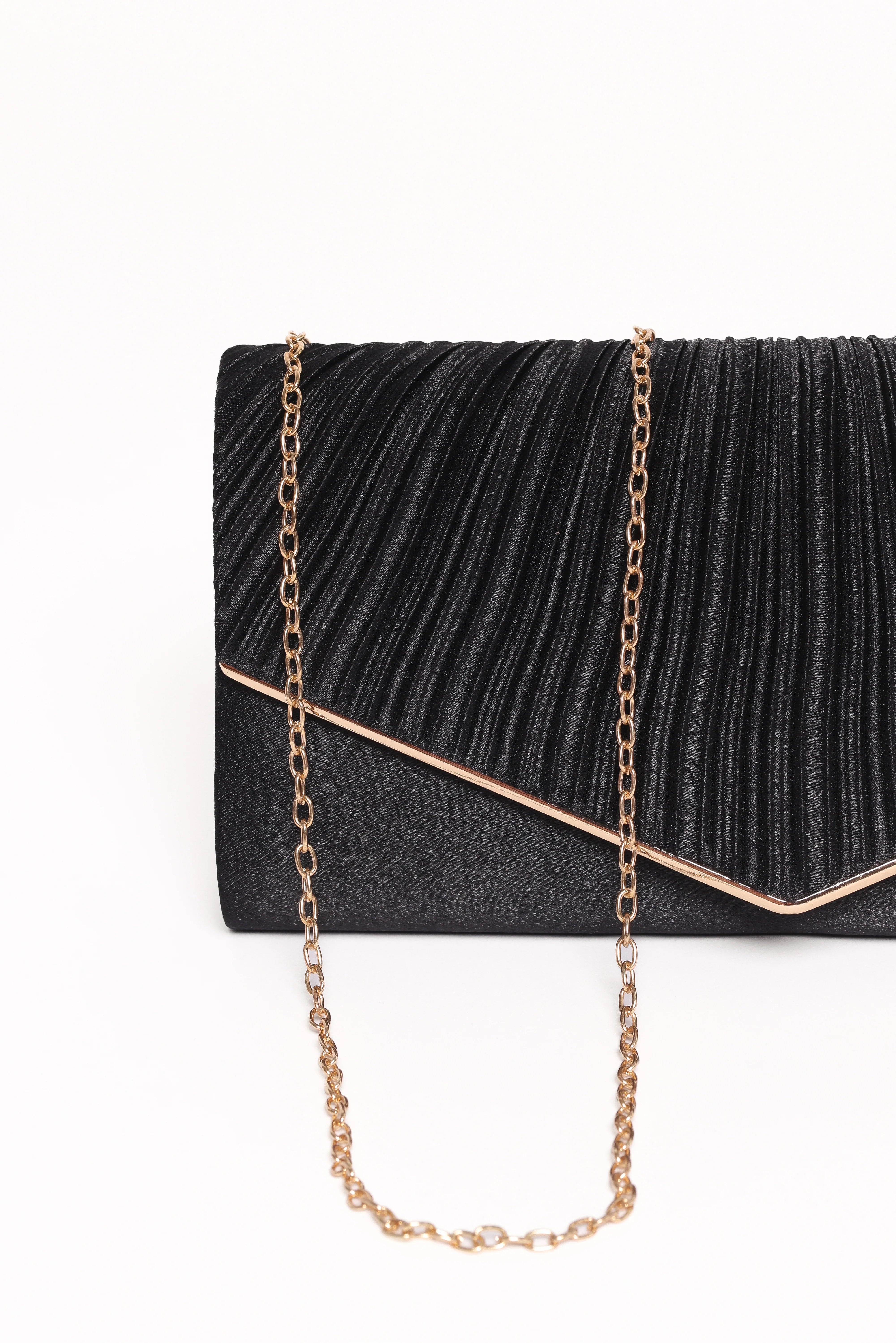 Lucia Clutch Black