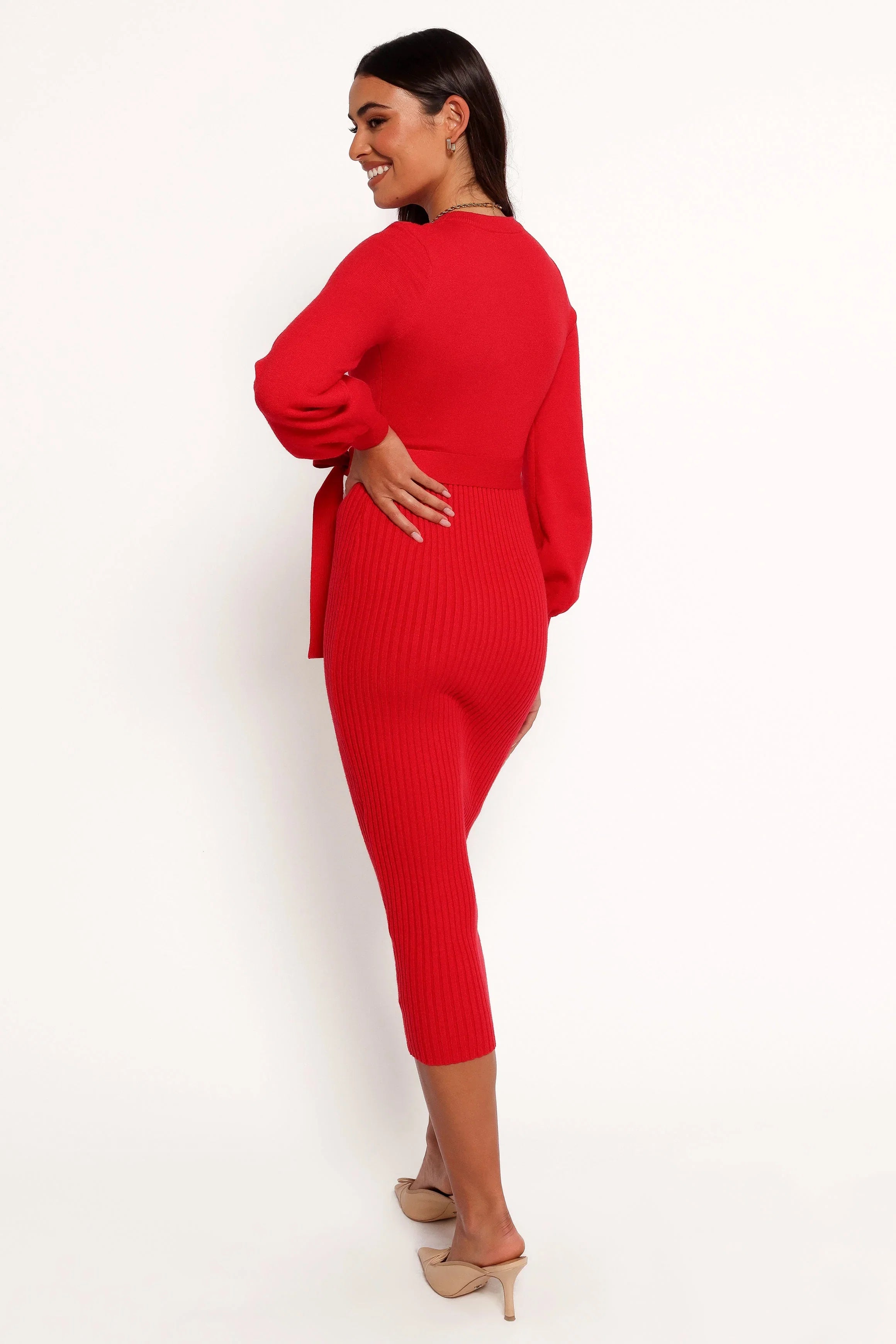 Helena Dress Red