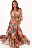 Kelda Dress Green Multi