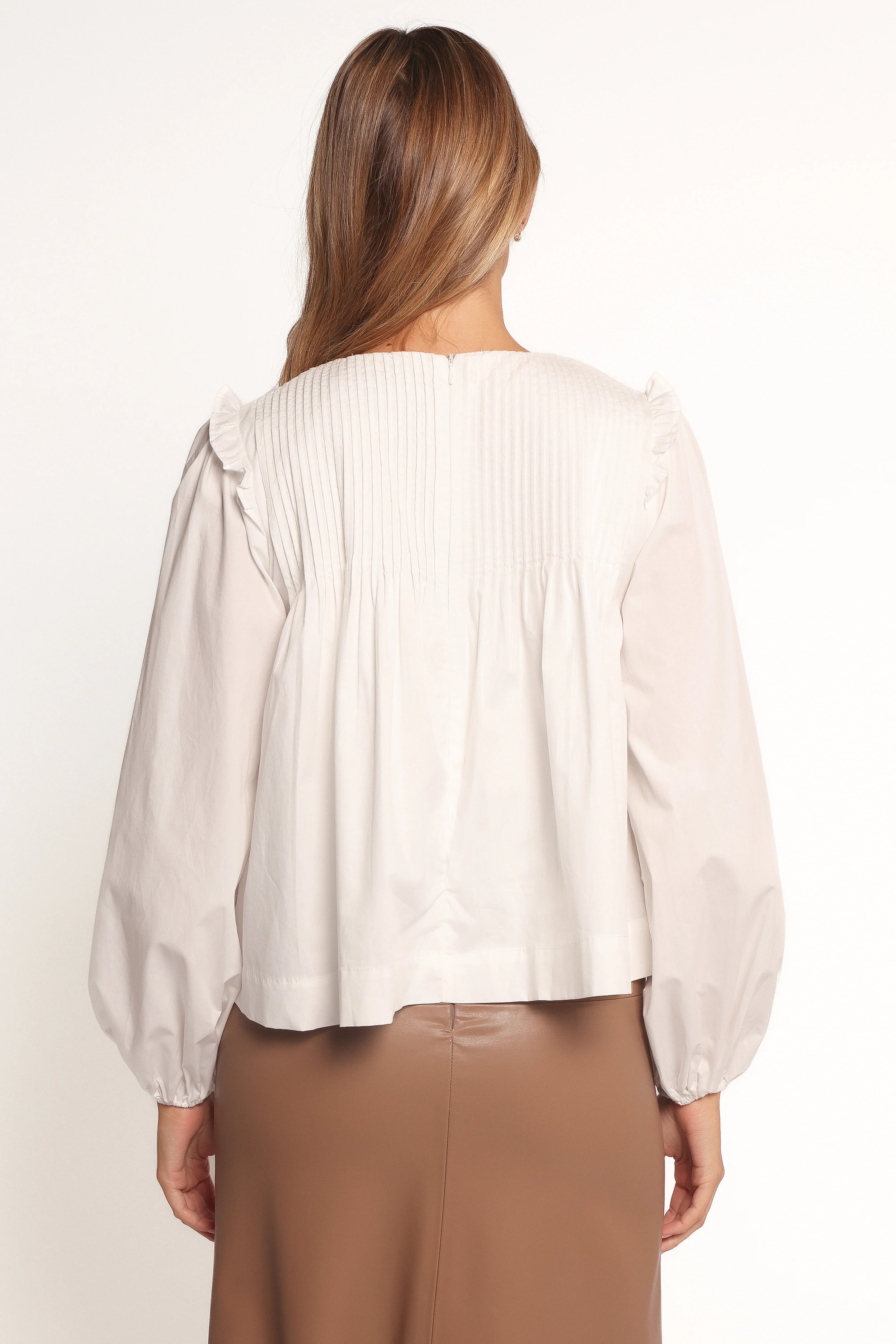 Melba Blouse White