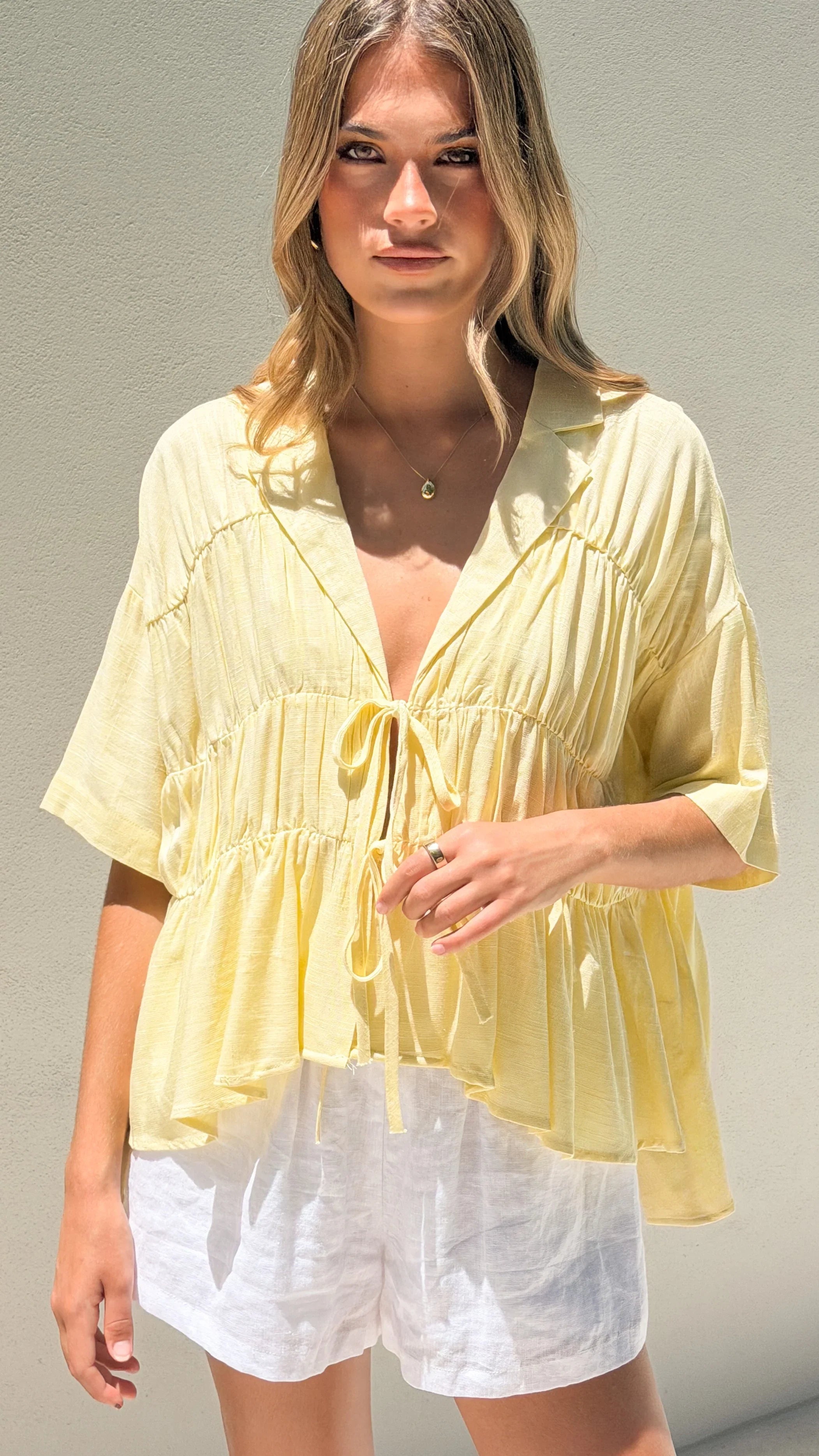 Kailey Top Yellow