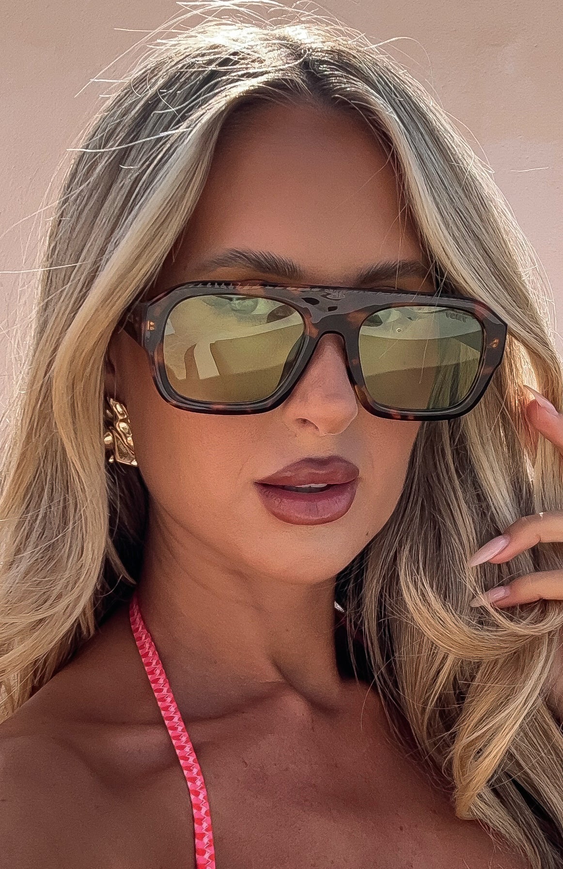 James Sunglasses Tort Green