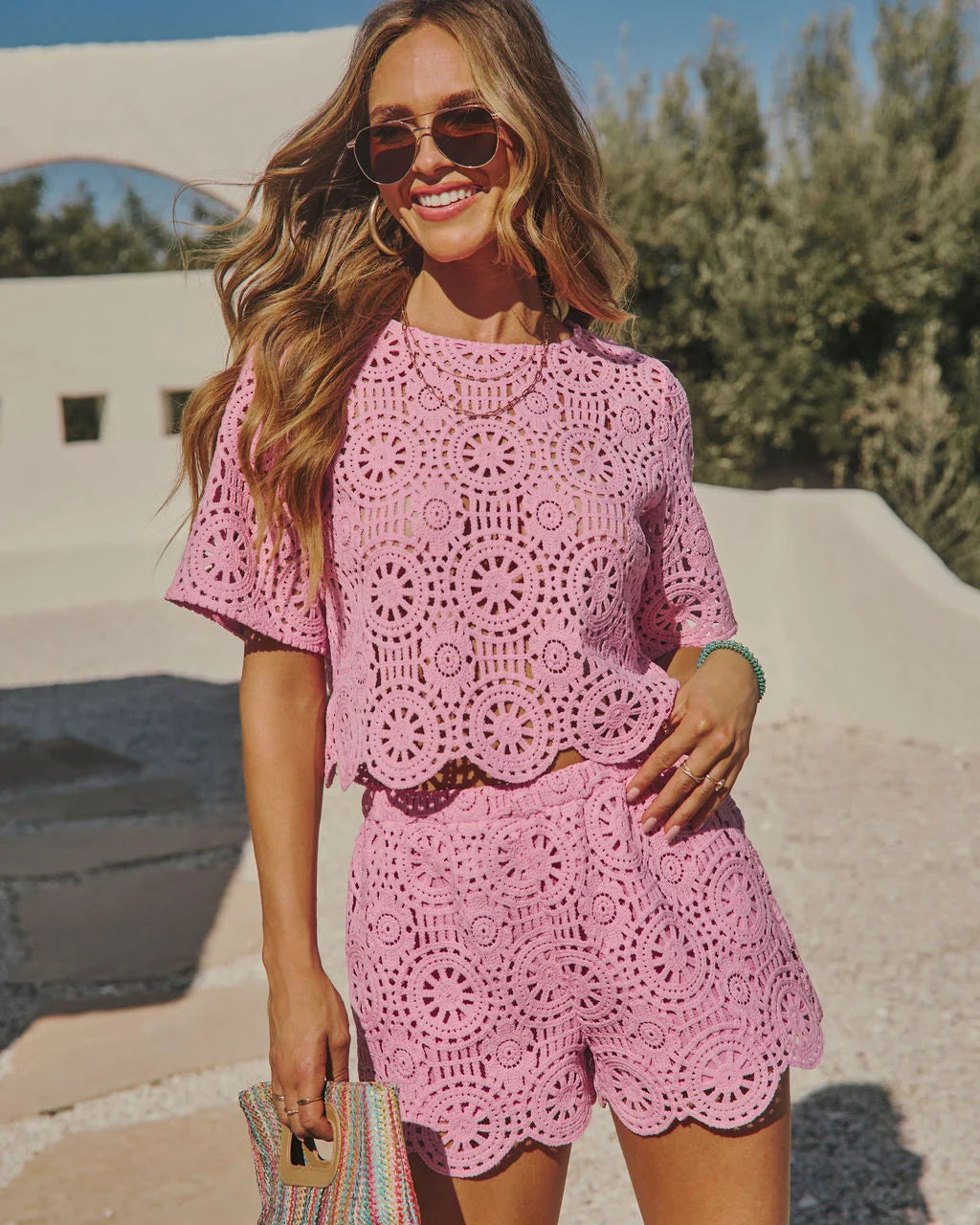 Marienna Crochet Shorts
