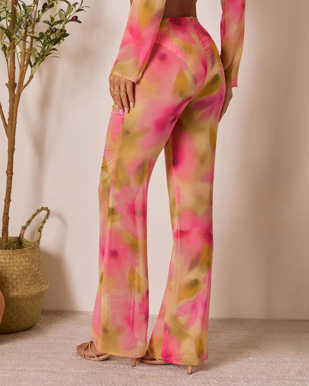 Rosiana Mesh Cover Up Pants