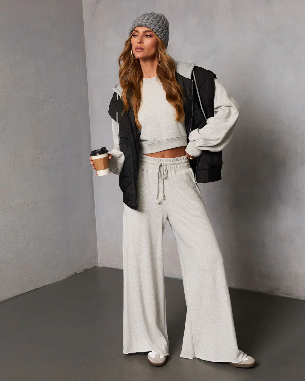 Off Hours Fleece Baggy Sweatshirt