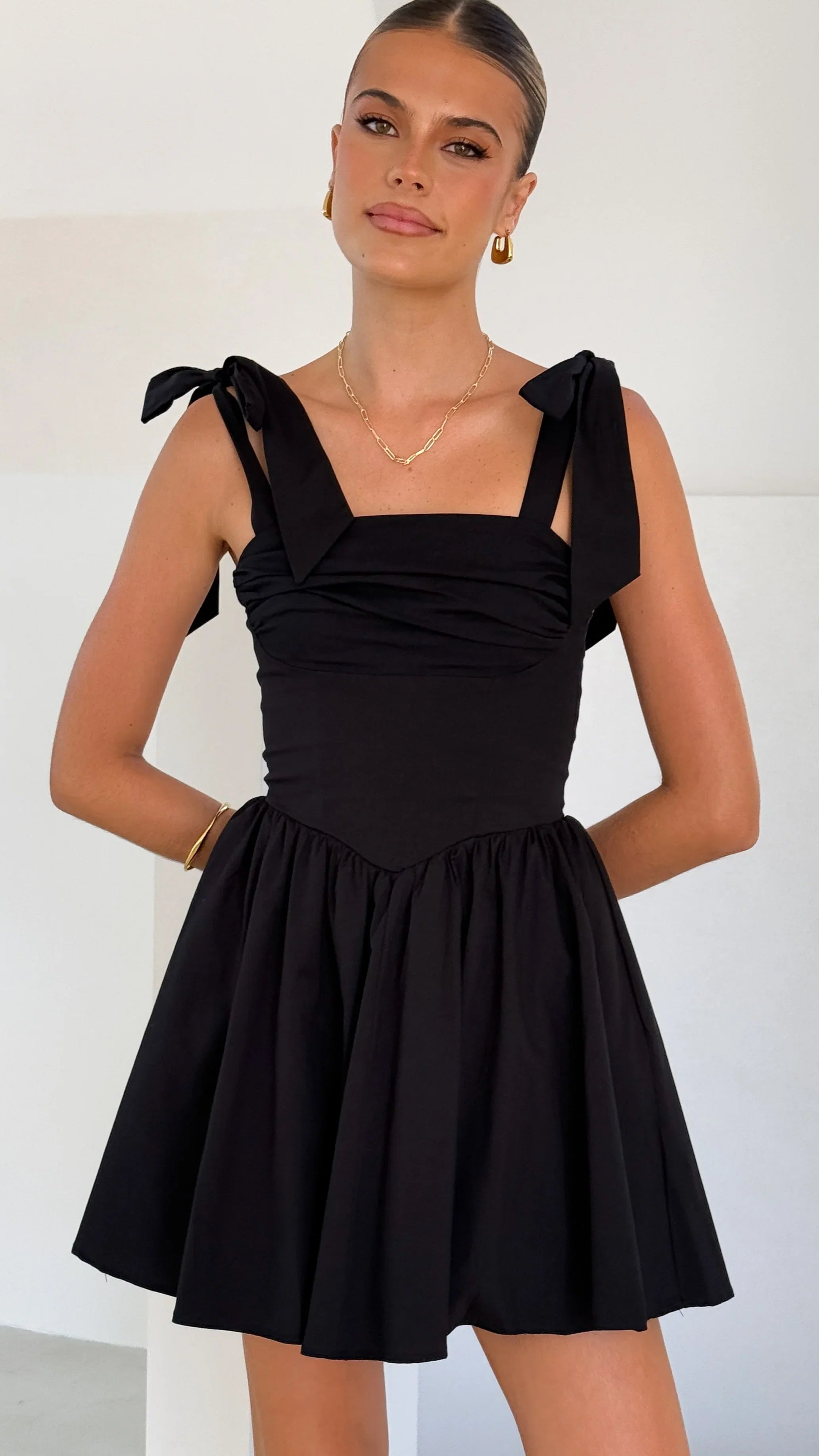 Haisley Mini Dress Black