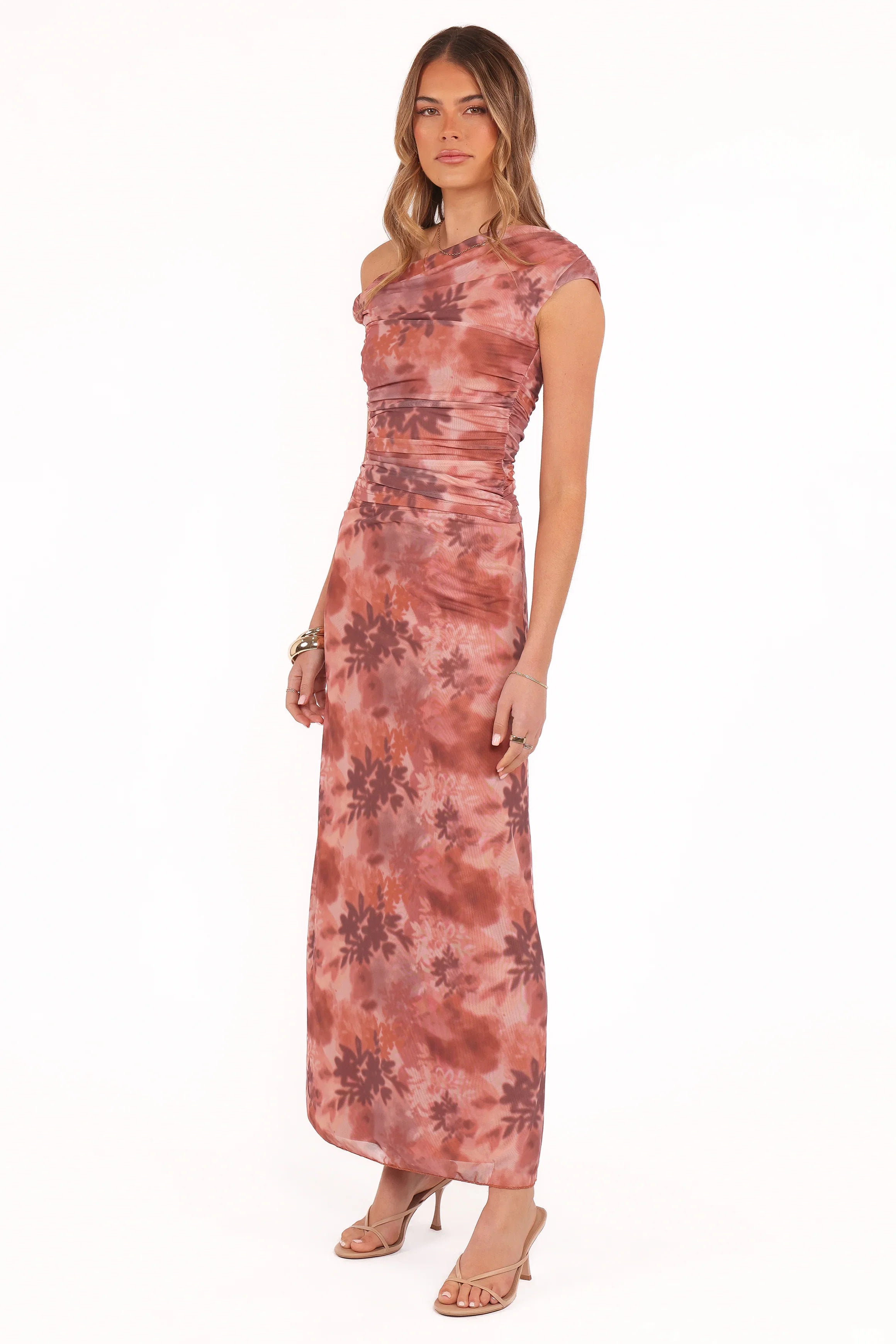 Bloise Maxi Skirt Blurred Botanics
