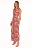 Bloise Maxi Skirt Blurred Botanics