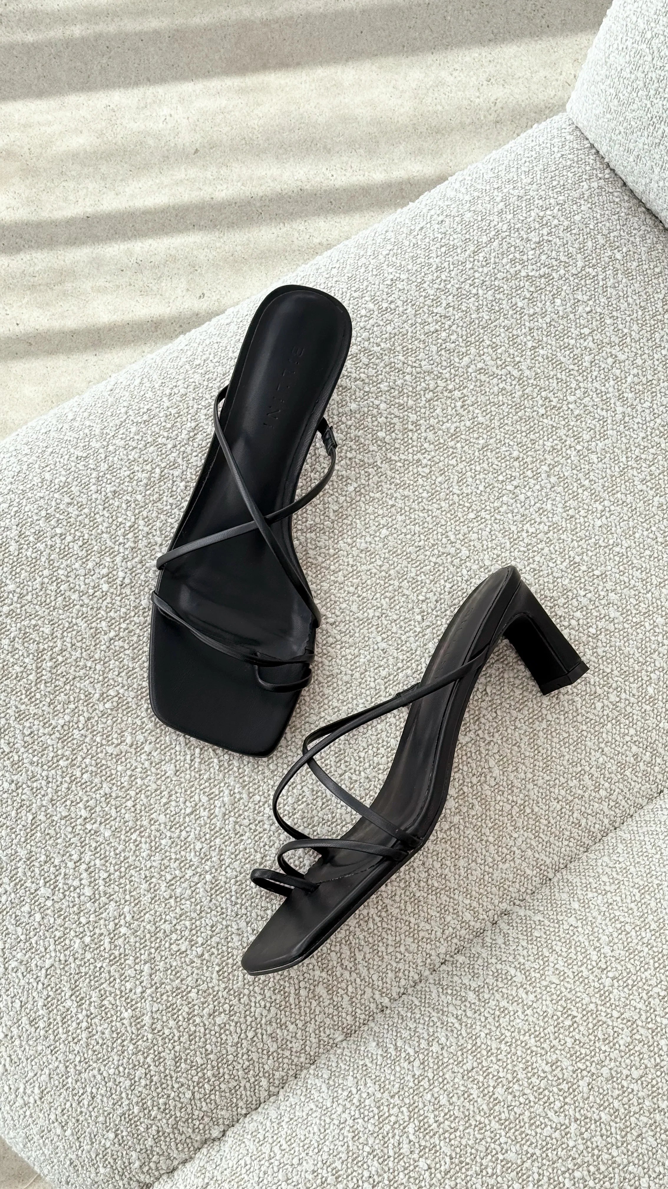Melie Heel Black