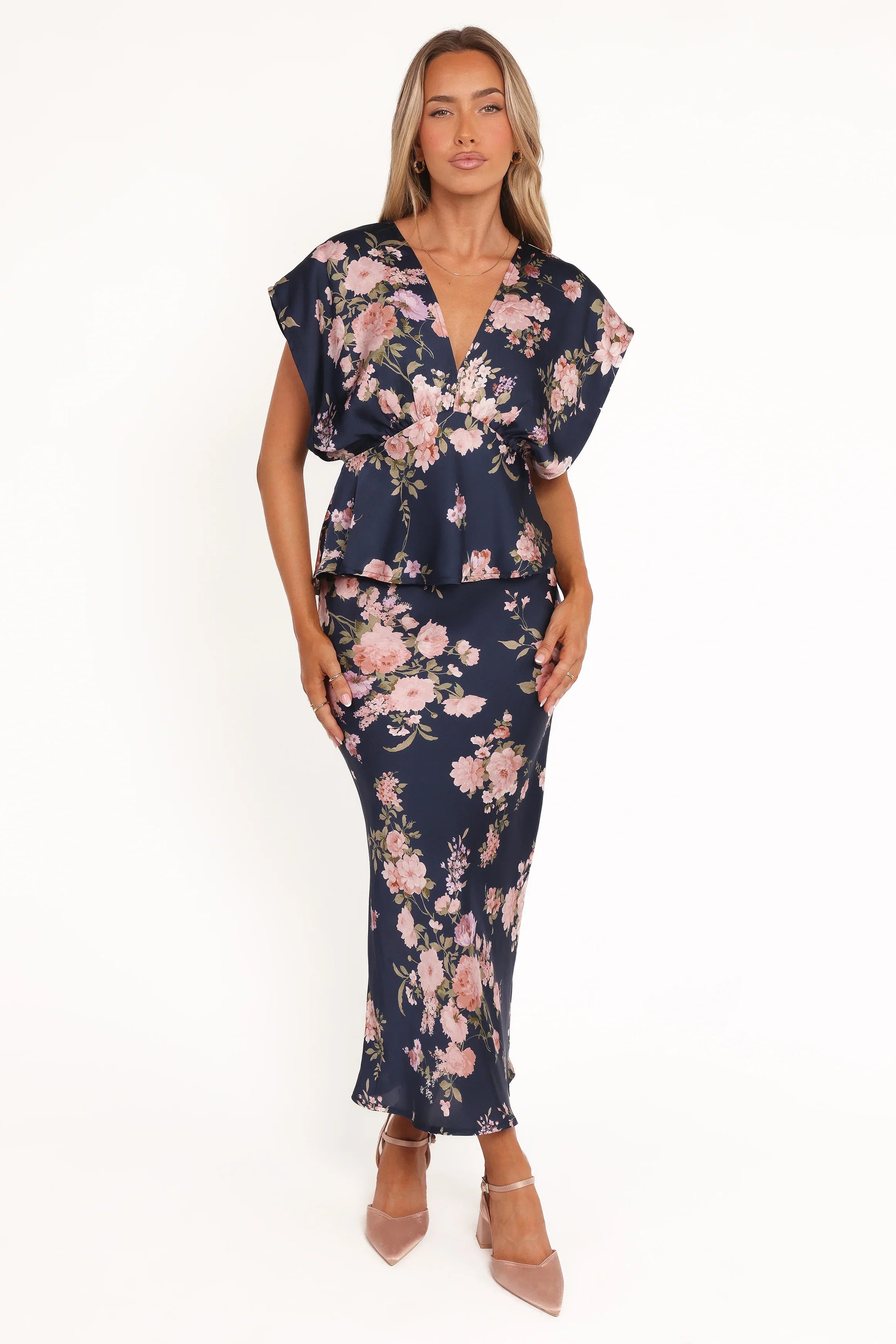 Ricki Top Navy Floral
