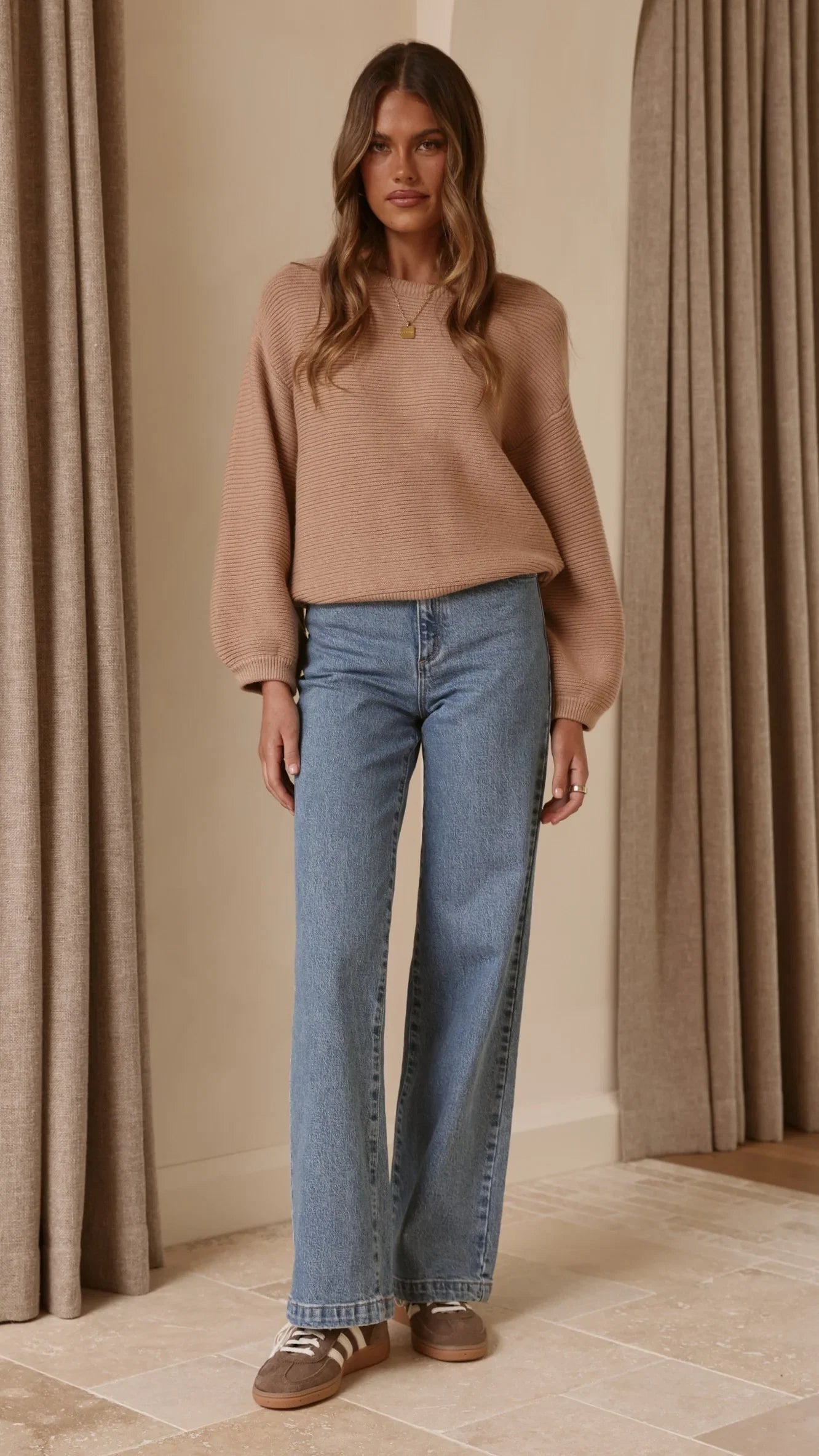 Carmel Knit Tan