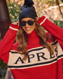 Ibia Coated Knit Pom Pom Beanie