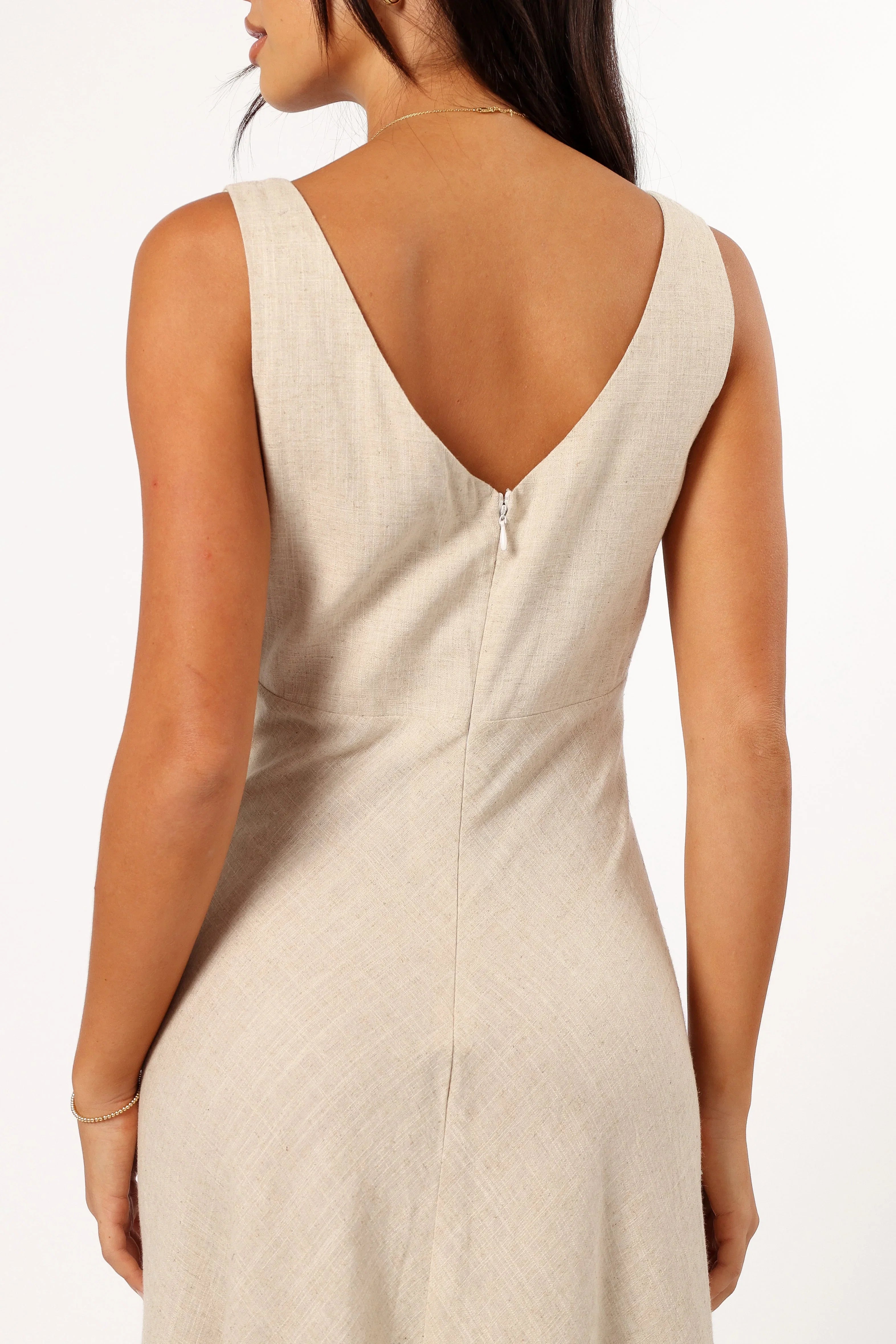 Adren Midi Dress Oatmeal