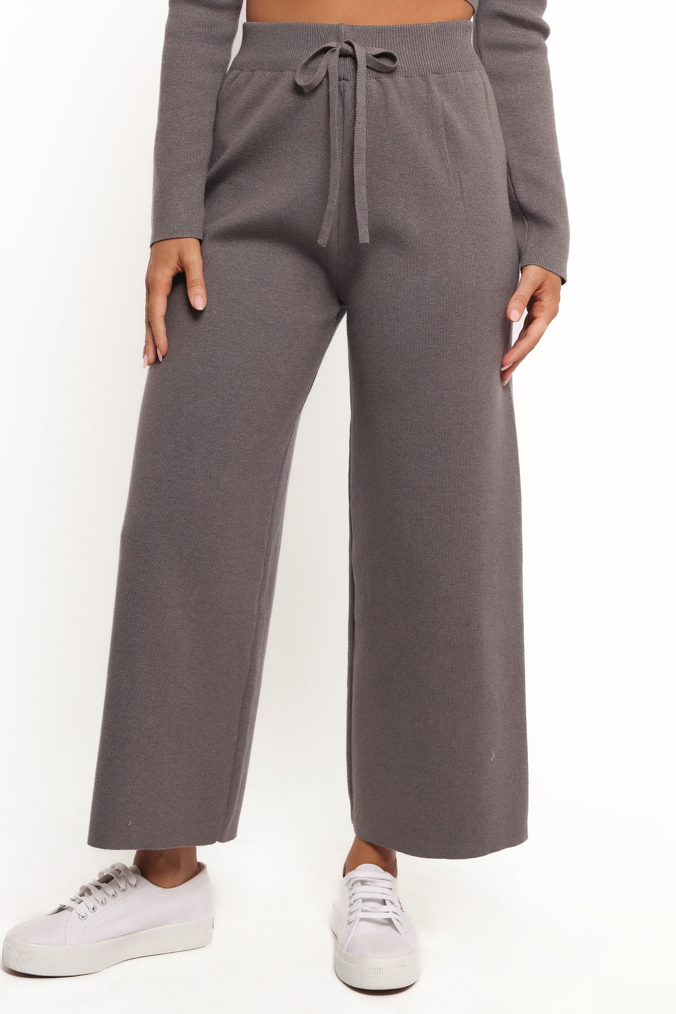 Ayers Long Sleeve Set Charcoal Grey