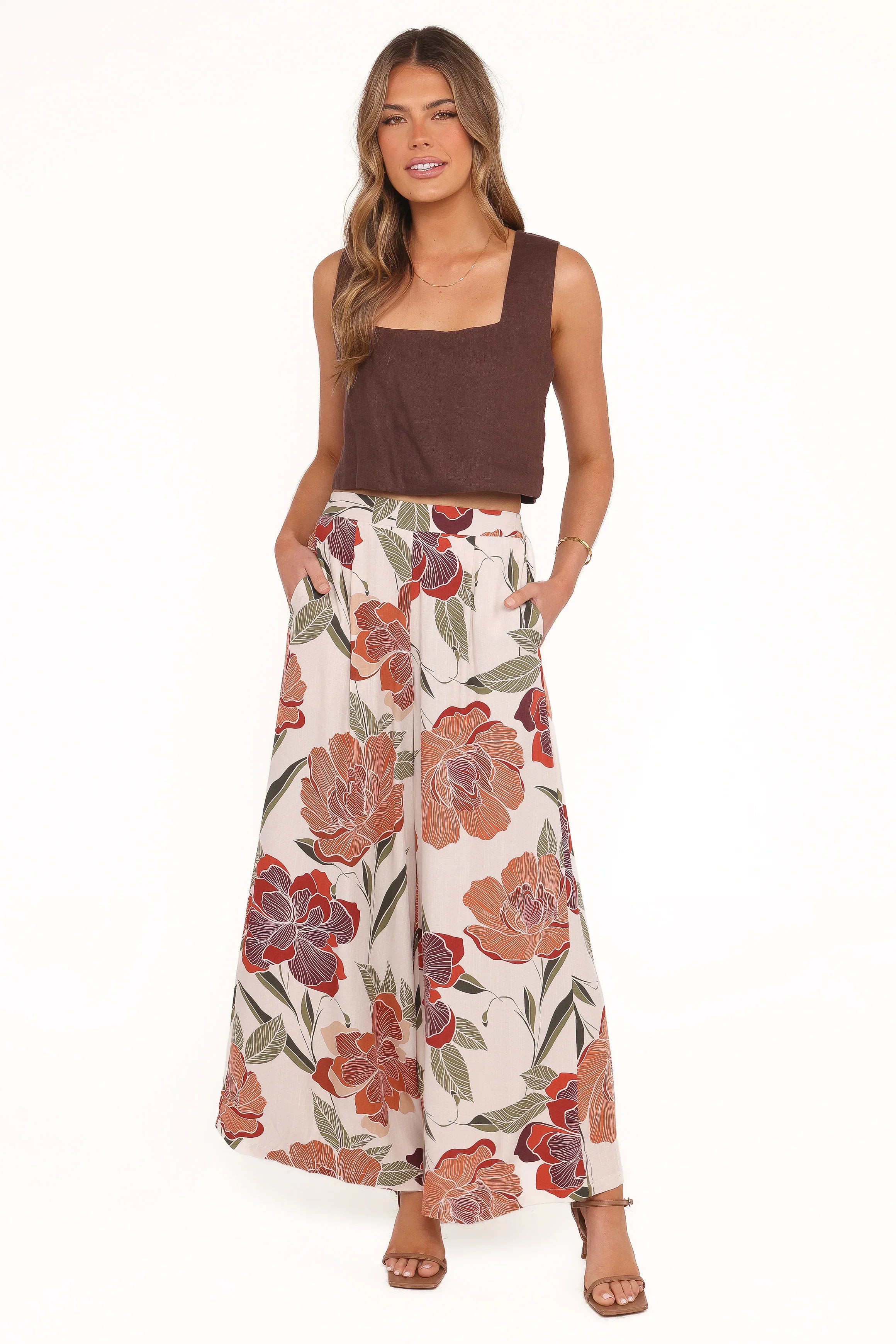 Bertha Pant Fall Floral