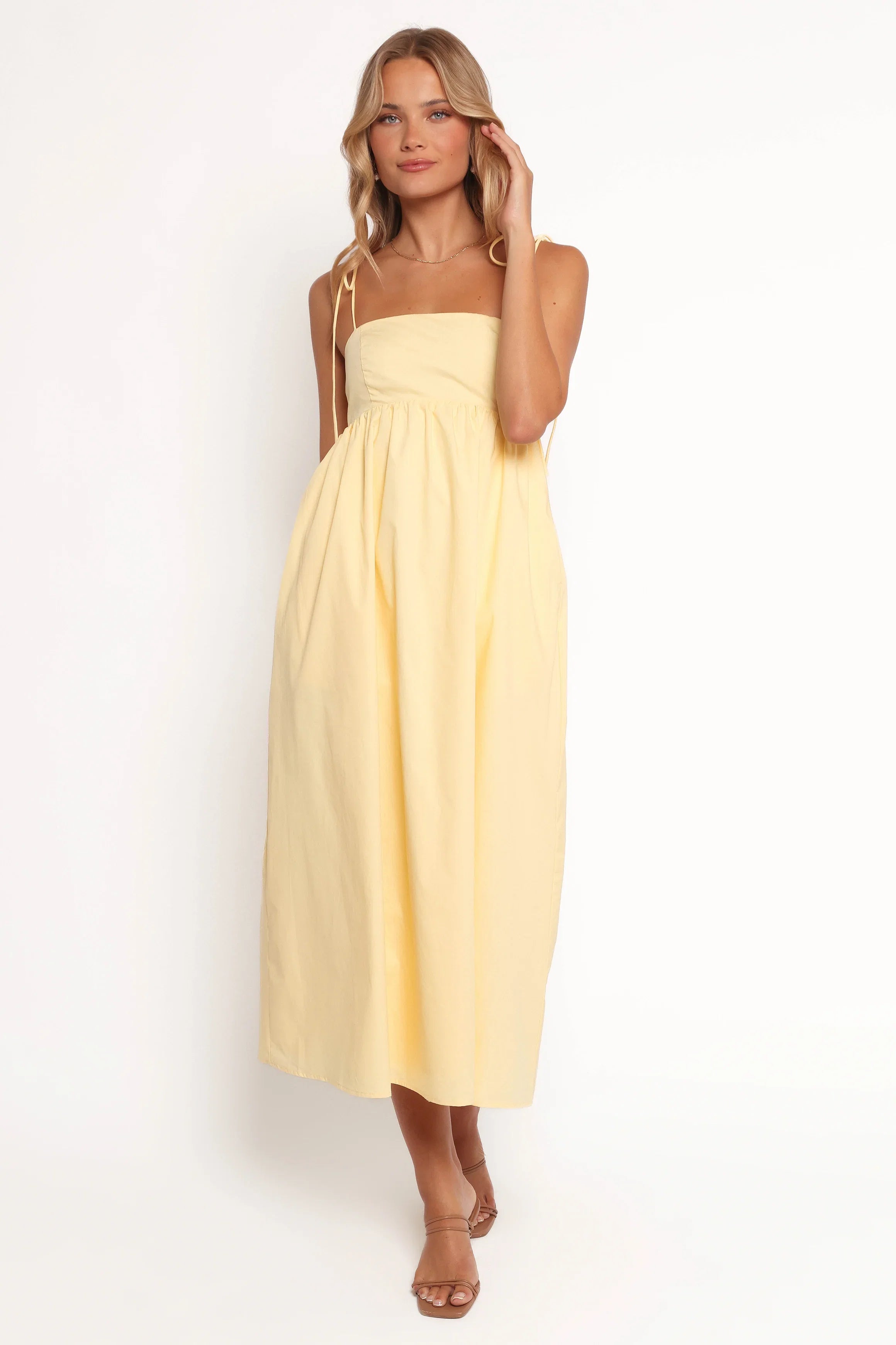 Simona Maxi Dress Yellow