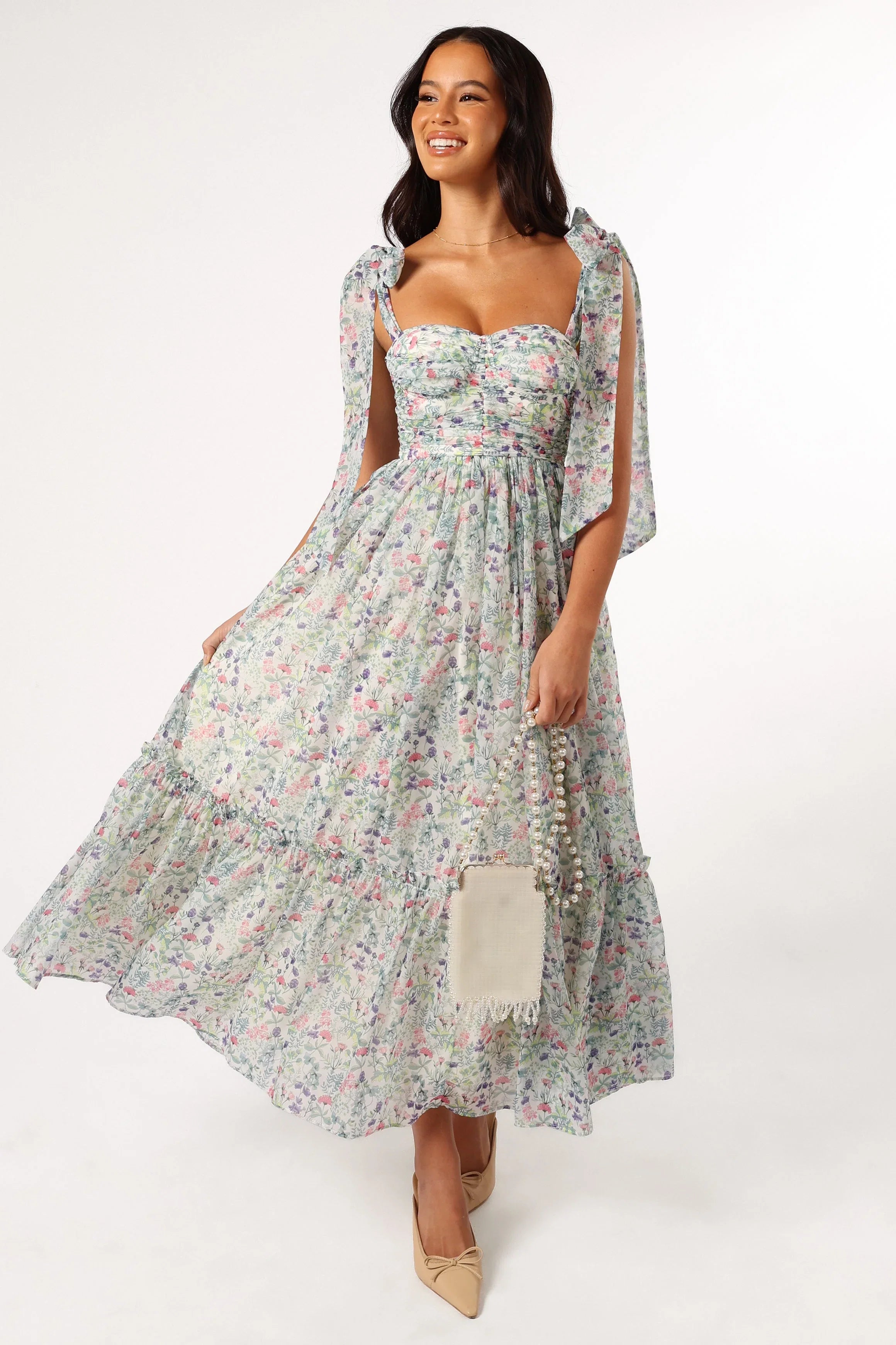 Floret Midi Dress Multi