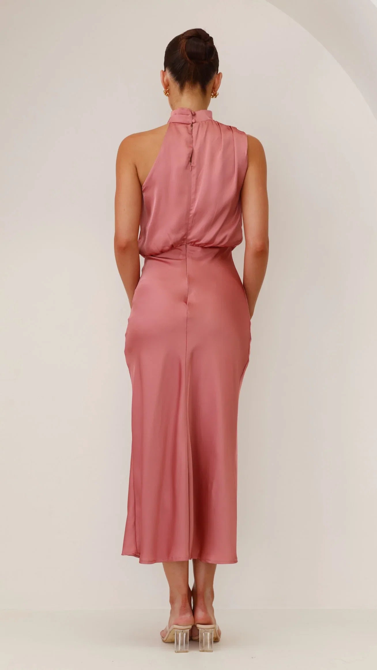 Esther Maxi Dress Baked Rose