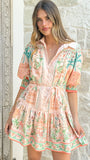 Nalita Mini Dress Aurora Print