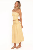 Salome Maxi Skirt Mango Stripe