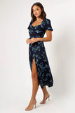 Hendrix Midi Dress Midnight Blues