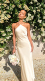 Chiara Maxi Dress Soft Gold