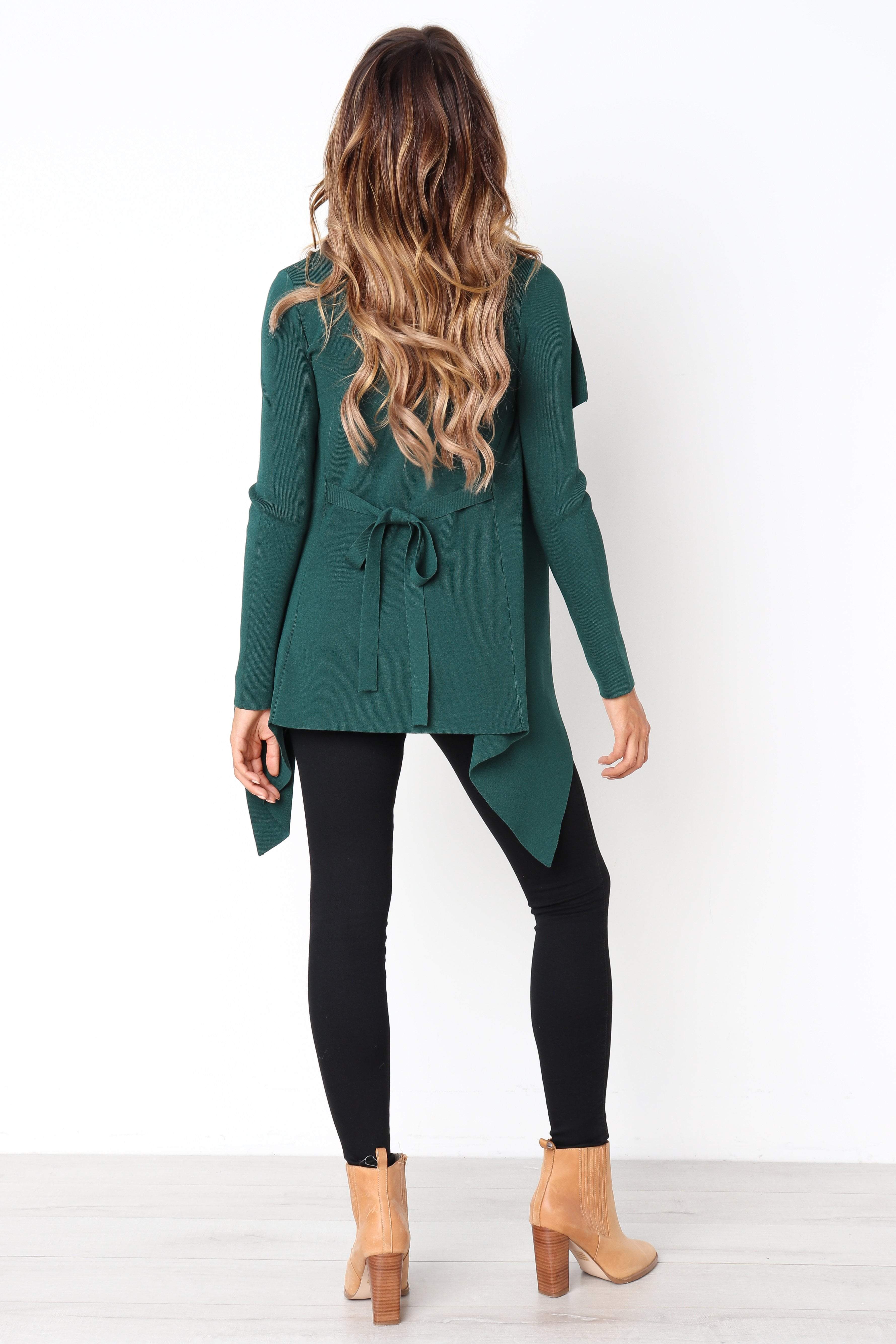 Zimmer Cardigan Forest Green