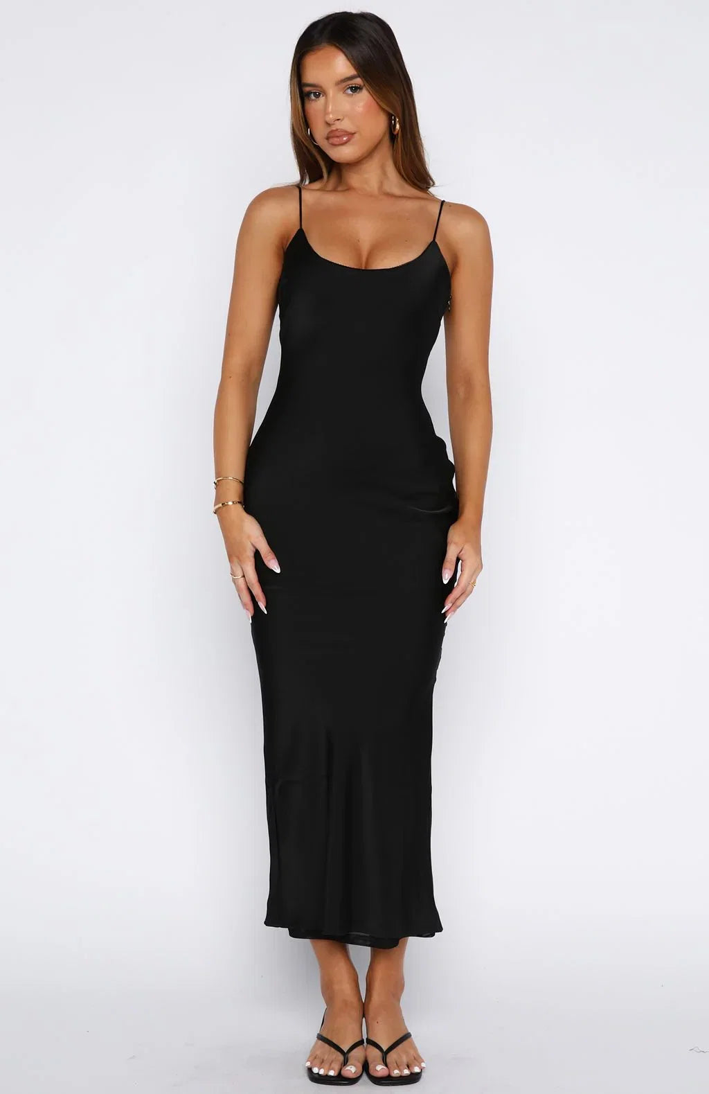 Shes For Keeps Maxi Dress Black