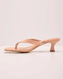 Nerina Thong Kitten Heel Sandals