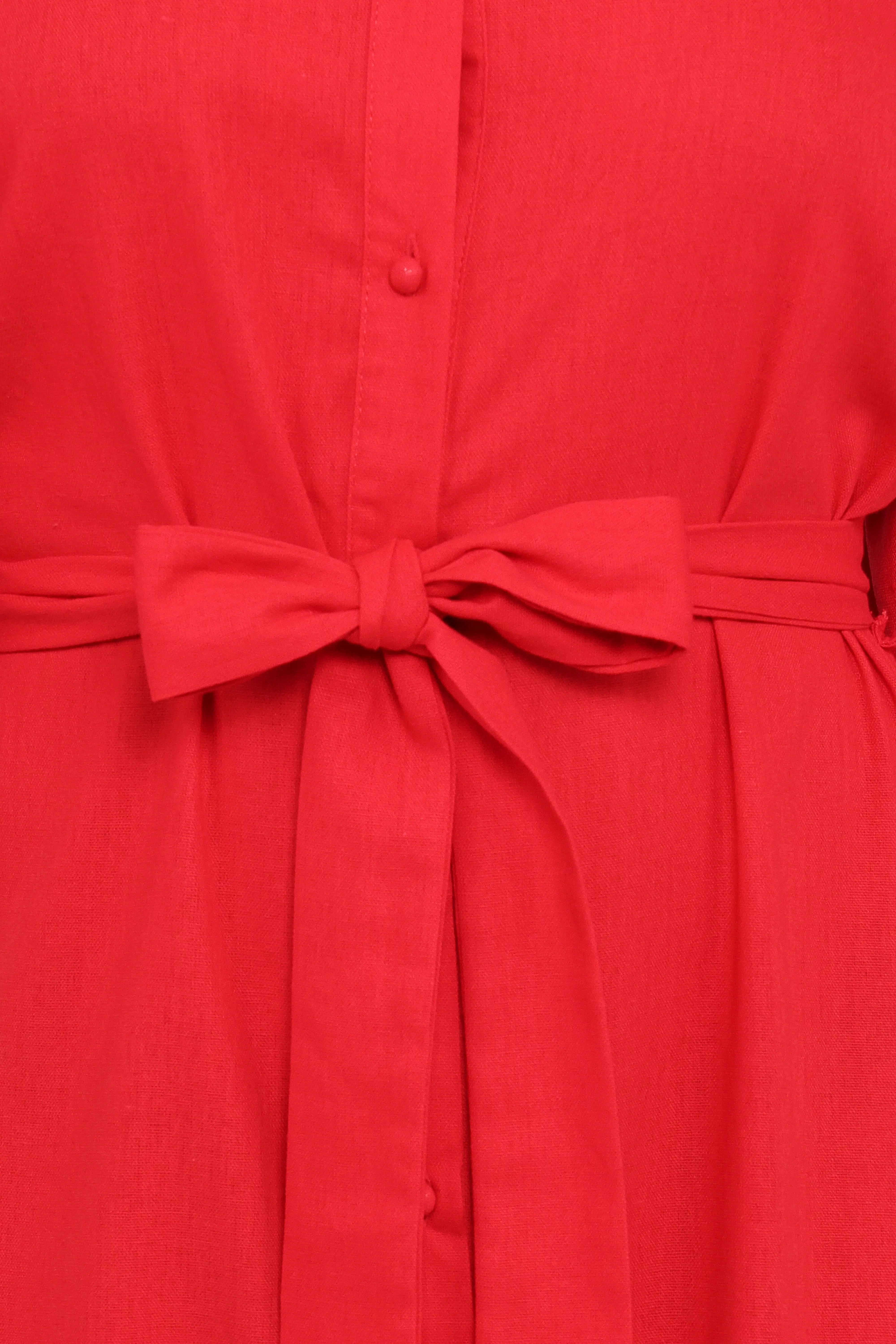Kirrily Midi Dress Red