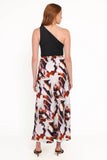Cheryl Maxi Skirt Blurred Floral