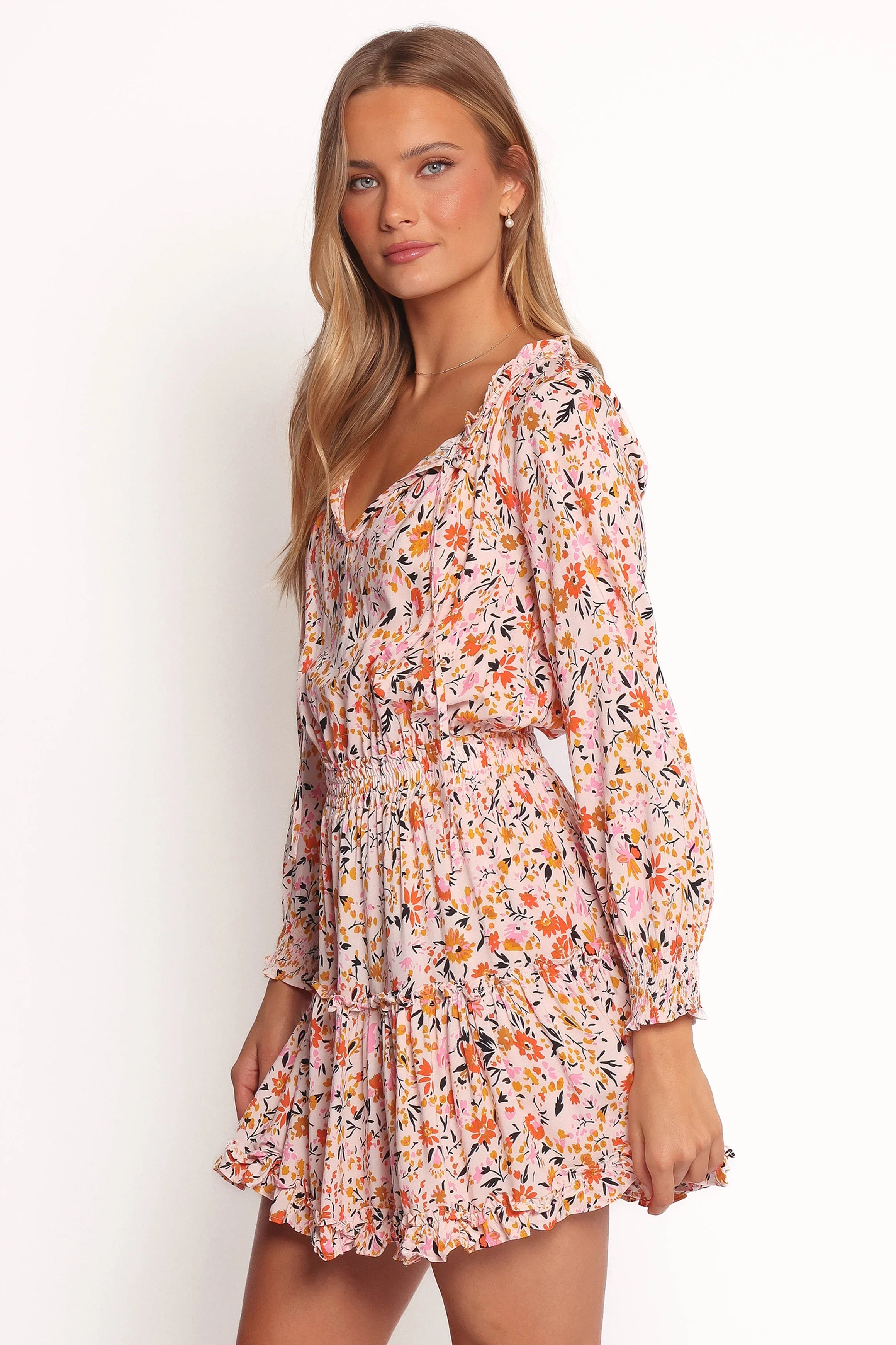 Kealan Dress Pink Ditsy floral