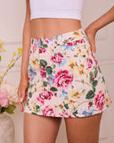 Sunveil Garden Floral Mini Skirt