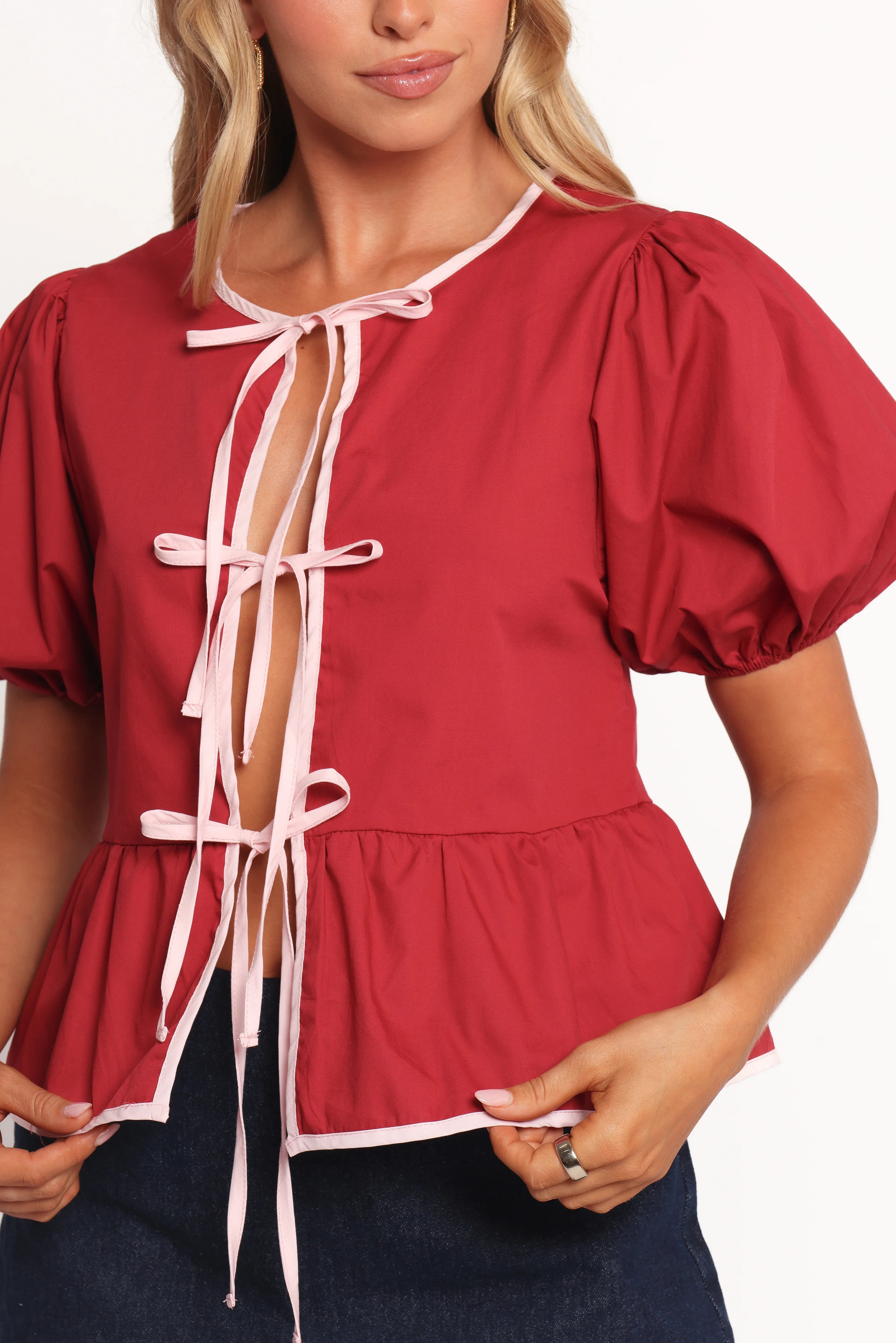 Ellien Top Red