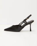 Isabel Pointed Toe Slingback Heels
