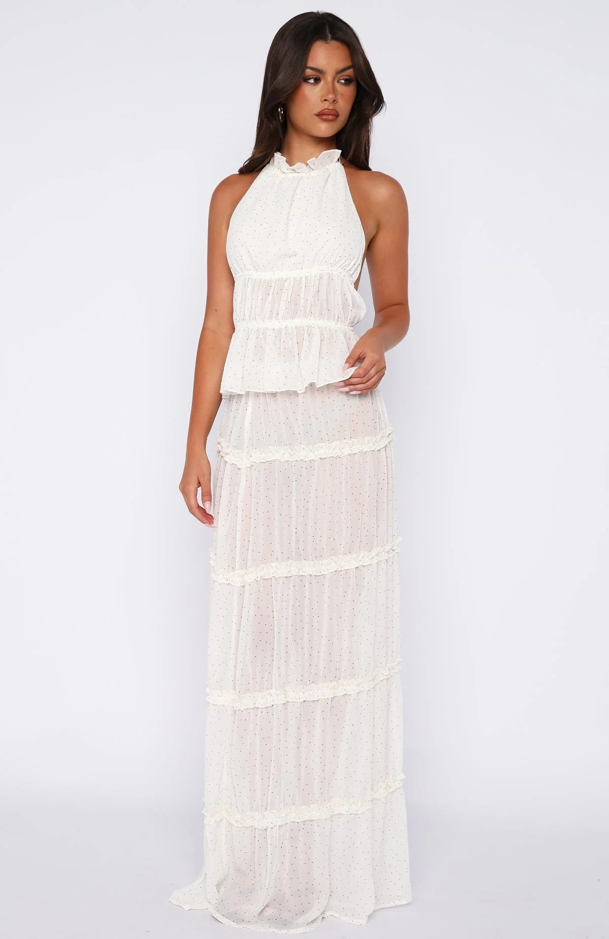 Wildflower Days Maxi Skirt Vanilla Bean