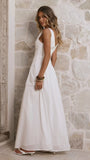 Sanya Maxi Dress White