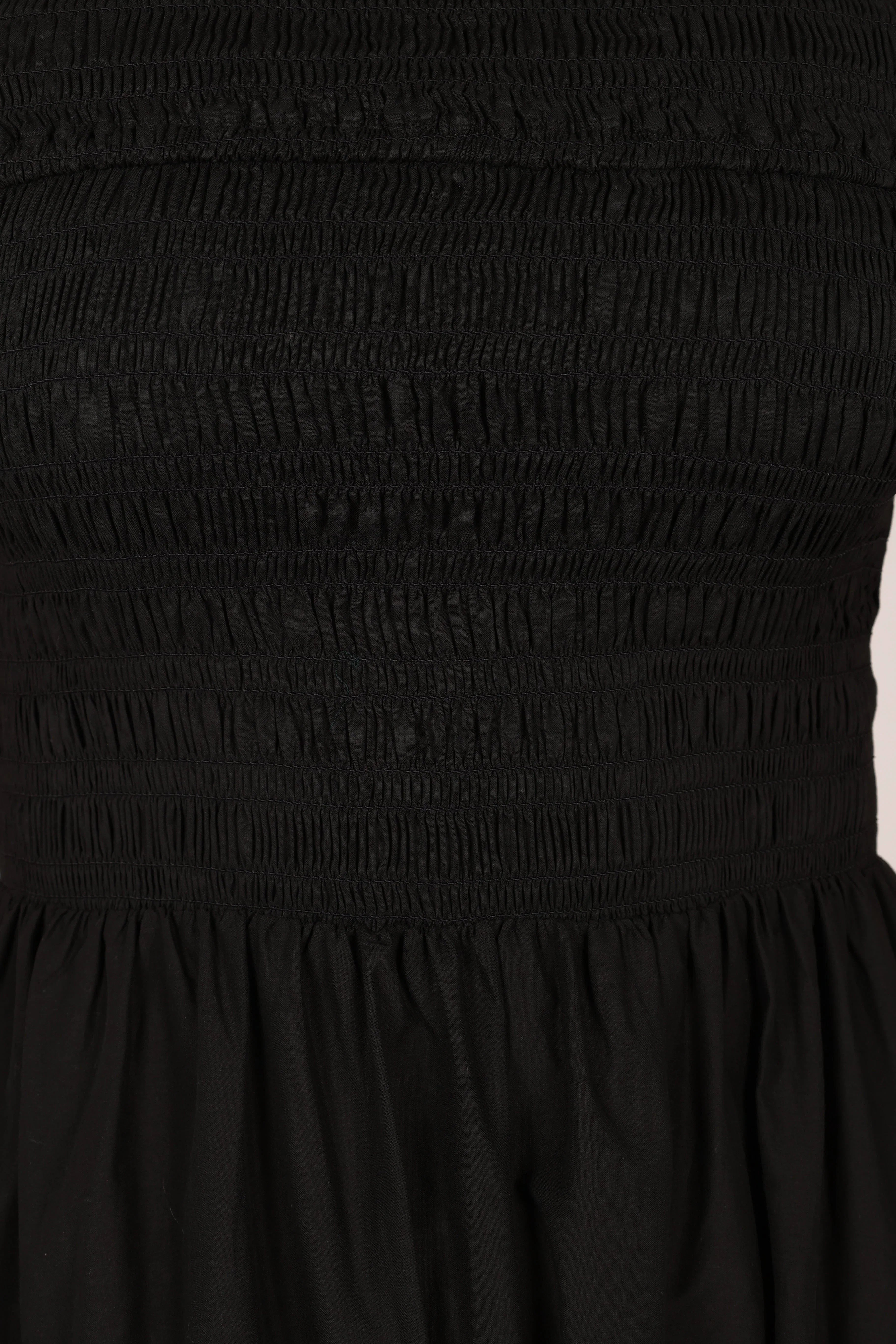 Tessa Off Shoulder Maxi Dress Black